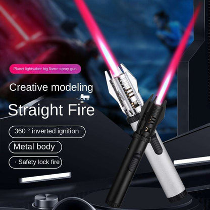 Powerful Red Flame Torch Lighter Modern Adjustable