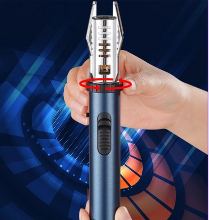 Powerful Red Flame Torch Lighter Modern Adjustable